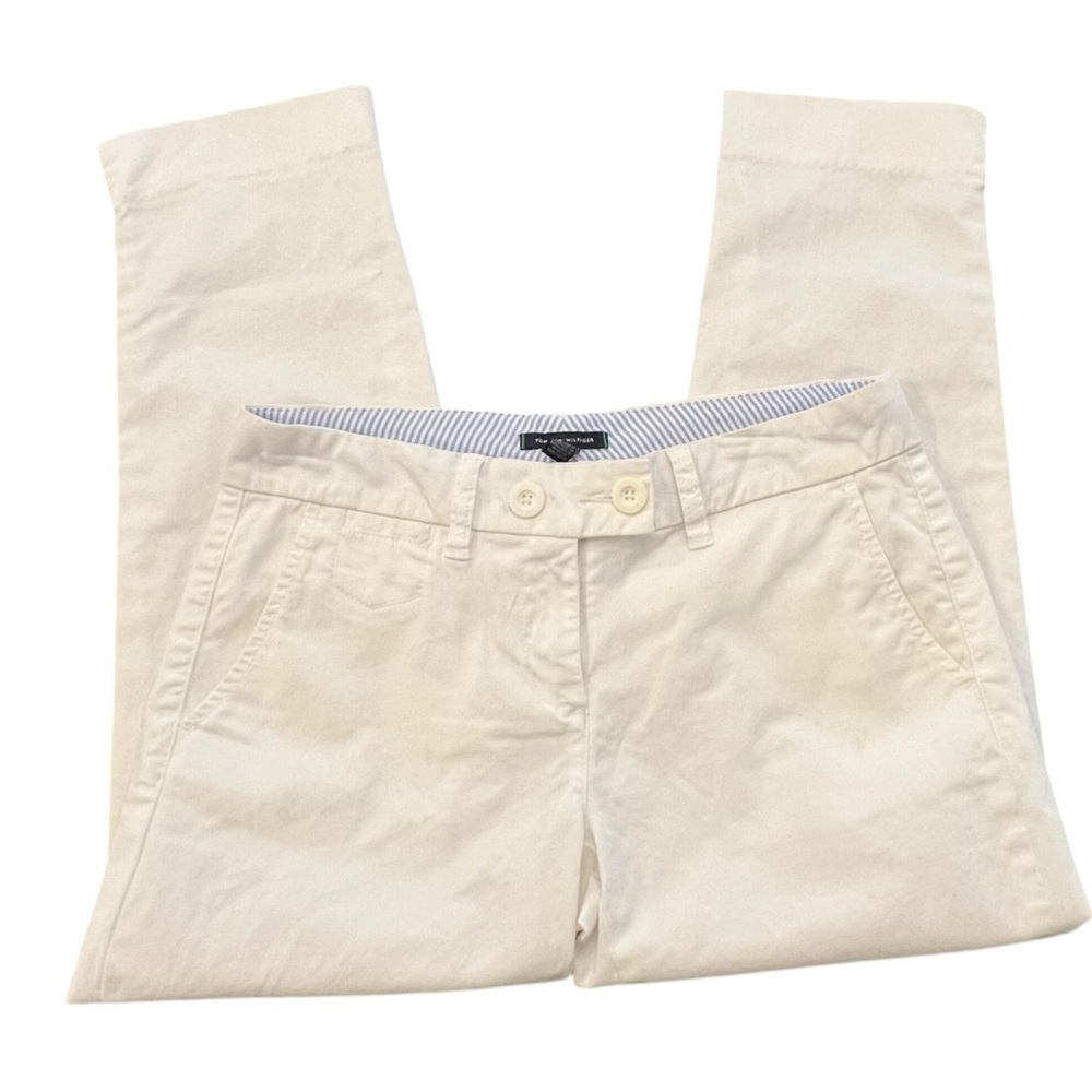 Tommy Hilfiger Cream Capris